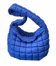 LARGE Quilted Women Padded cross body Bag Cloud Hobo Bubble Bags