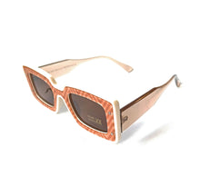 Cool New Season Retro Look Square layered Frame animal print Designer Sunglasses