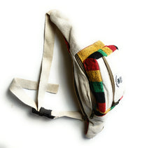 Hand made Hemp Rasta Stripe Bum Bag Fanny Pack Jamaica Reggae Music Bob Marley