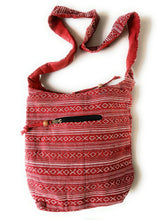 Hand made Woven cotton Hippy Boho cross body shoulder Bag