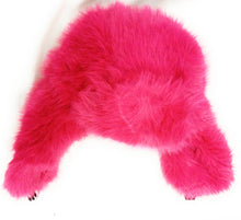 New style Big Super Fluffy TRAPPER HAT Faux fur men`s women's winter hats