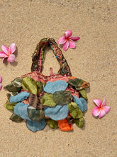 Hand made Vintage whimsy Japanese silk  mini handbag