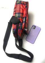 Royal Stuart Scottish Tartan Printed Cross body messenger bag - Men's Women`s Travel