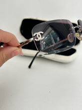 Vintage Rimless Authentic Chanel gradient sunglasses