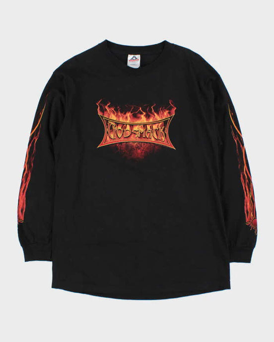 Vintage 2004 Godsmack US Faceless Tour Alstyle Long Sleeve Crewneck T-Shirt - L