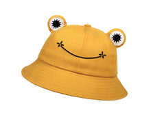 Cotton Frog Design Eyes Ear Bucket Hat - Festival Holiday Travel Fun Party Hats Christmas  Gifts