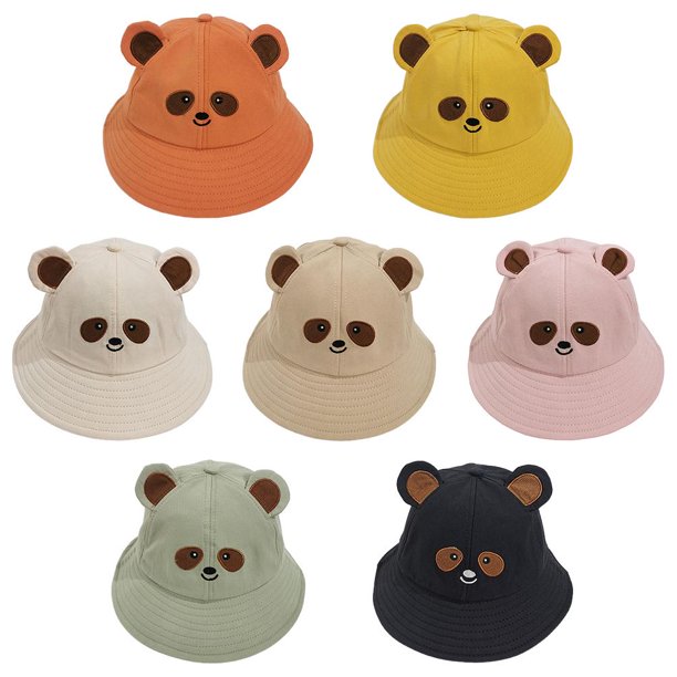 Panda Bear Animal Ear Design Bucket fisherman Hat - Funky Festival  Hats