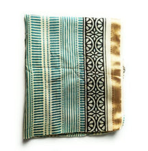 Cotton Sarong Gold border