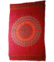 Colourful Mandala printed Rayon Sarong wrap Beach Scarf