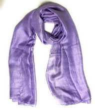 Pastel colour Textured Silk blend scarf   BUY ONE GET ONE FREE