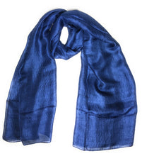 Pastel colour Textured Silk blend scarf   BUY ONE GET ONE FREE