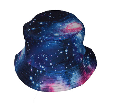 Cool Universe print Bucket sun hat