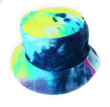 Space dye Multi color bucket sun hat  festival outdoor holiday hats Women girls