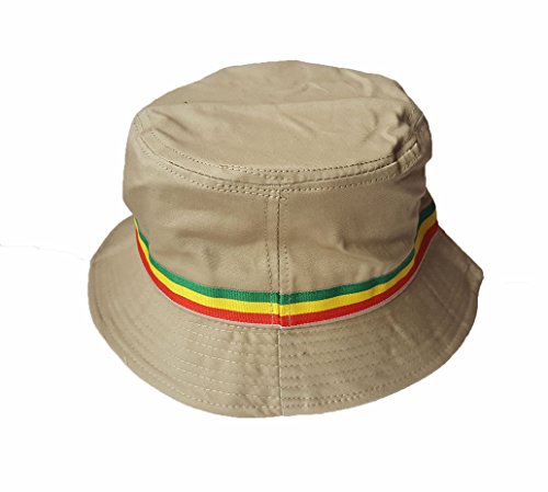 Wigwam Cool Rasta stripe Cotton Bucket hat