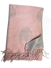 Luxurious super softer than Cashmere  reversible Mulberry Tree of life scarf shawl