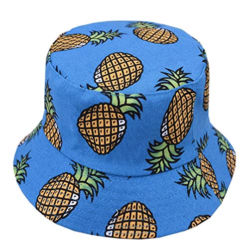 Wigwam Cool Reversible Pineapple pattern Bucket hat - holiday festival sun hats
