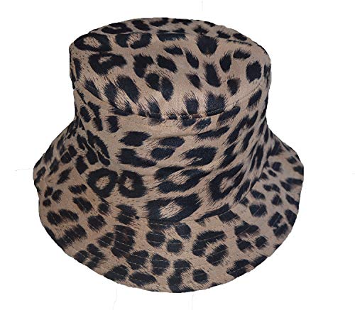 Reversible Leopard Animal print pattern Bucket hat - holiday festival sun hats