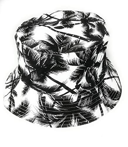Cool Hawaiian Palm Tree print bucket style sun hat