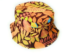 Colorful Rain Forrest Double layer bucket sun hat  festival outdoor holiday hats