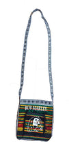 Nice small hand made Rasta Bob Marley print cross body tote
