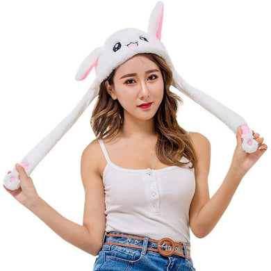 Fun Girls Kids adults new  POP up EAR Bunny Animal hat - k POP -  Gifts Christmas Birthday