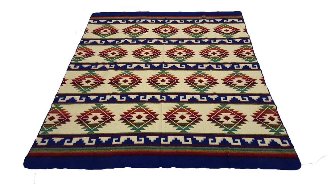 South American Inca pattern Blanket throw