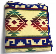 Beautiful Large heavy South American pattern Blanket throw